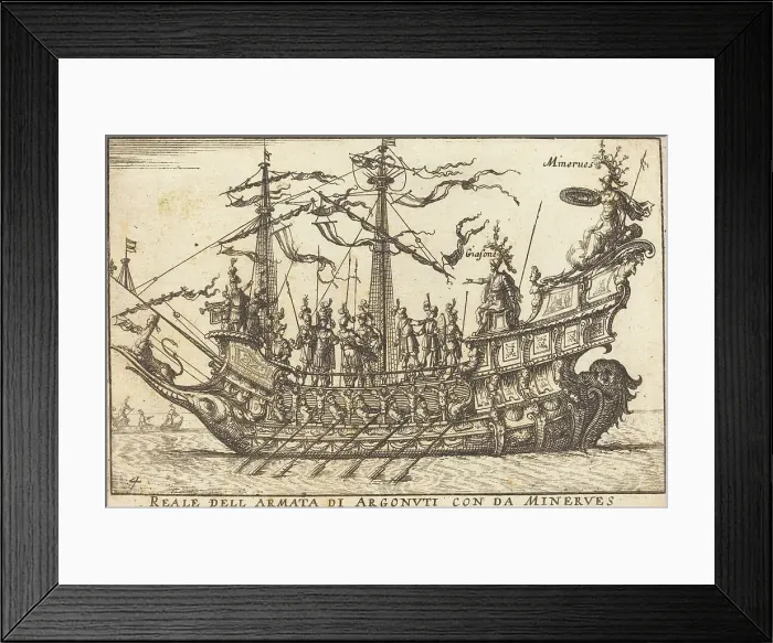 Framed Print : Reale dell'Armata di Argonuti con da Minerves. Creator: Balthasar Moncornet Framed Print : Reale dell'Armata di Argonuti con da Minerves. Creator: Balthasar Moncornet