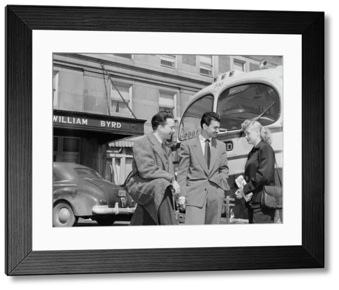 Framed Print : Portrait of Chico Alvarez and June Christy, 1947 or 1948. Creator: William Paul Gottlieb Framed Print : Portrait of Chico Alvarez and June Christy, 1947 or 1948. Creator: William Paul Gottlieb