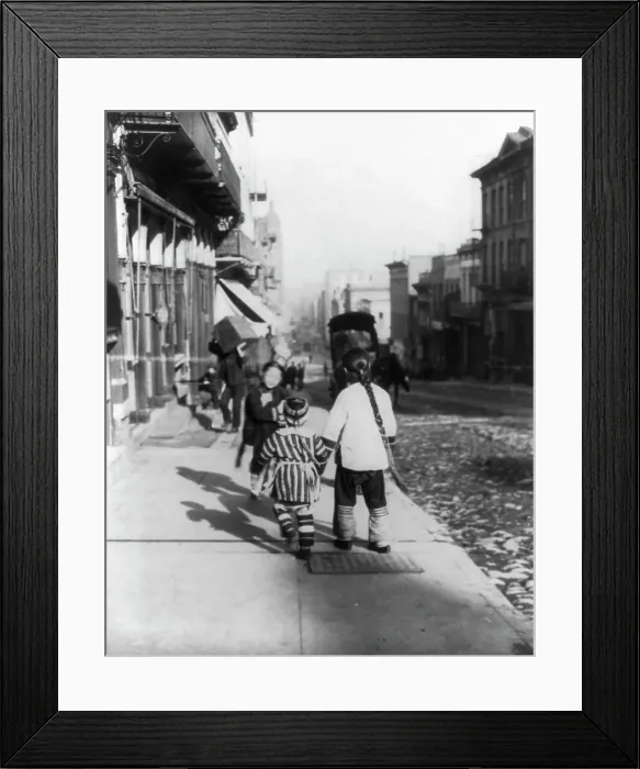 Framed Print : Chinatown, San Francisco, California, 1903. Creator: Frances Benjamin Johnston Framed Print : Chinatown, San Francisco, California, 1903. Creator: Frances Benjamin Johnston