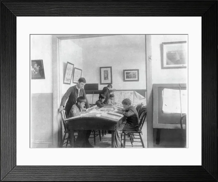 Framed Print : Carlisle, Pennsylvania, 1901. Creator: Frances Benjamin Johnston Framed Print : Carlisle, Pennsylvania, 1901. Creator: Frances Benjamin Johnston