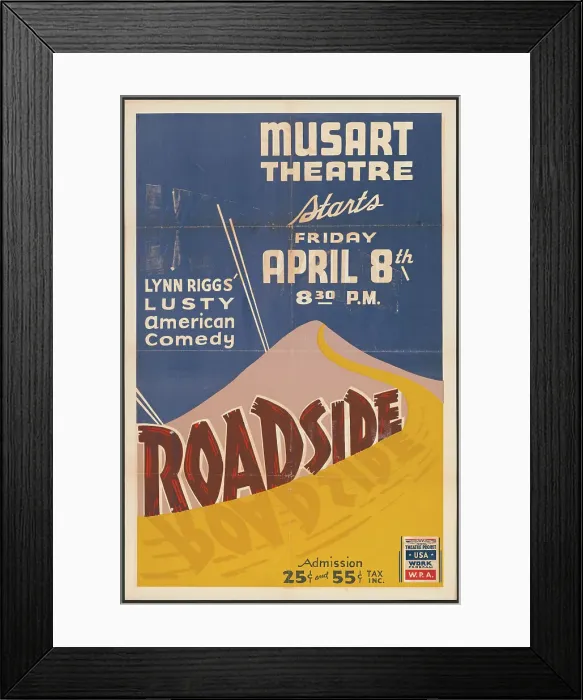 Framed Print : Roadside, Los Angeles, 1938. Creator: Unknown Framed Print : Roadside, Los Angeles, 1938. Creator: Unknown