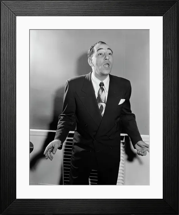 Framed Print : Portrait of Louis Prima, New York, N.Y. ca. June 1947. Creator: William Paul Gottlieb Framed Print : Portrait of Louis Prima, New York, N.Y. ca. June 1947. Creator: William Paul Gottlieb