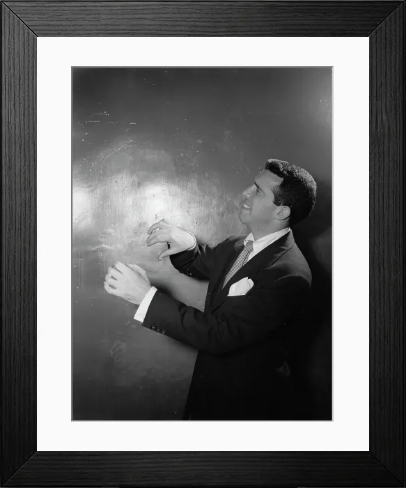 Framed Print : Portrait of Buddy Rich, Arcadia Ballroom, New York, N.Y. ca. May 1947. Creator: William Paul Gottlieb