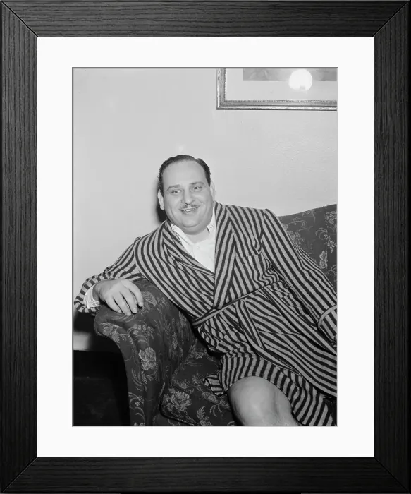 Framed Print : Portrait of Johnny Richards, ca. Apr. 1947. Creator: William Paul Gottlieb Framed Print : Portrait of Johnny Richards, ca. Apr. 1947. Creator: William Paul Gottlieb