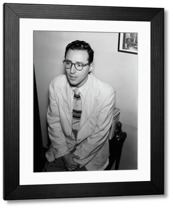 Framed Print : Portrait of Pete Rugolo, New York, N.Y.(?), ca. Dec. 1946. Creator: William Paul Gottlieb Framed Print : Portrait of Pete Rugolo, New York, N.Y.(?), ca. Dec. 1946. Creator: William Paul Gottlieb