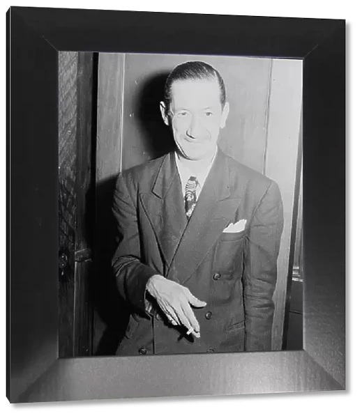 Portrait of Pee Wee Russell, New York, N.Y. 1946. Creator: William Paul Gottlieb