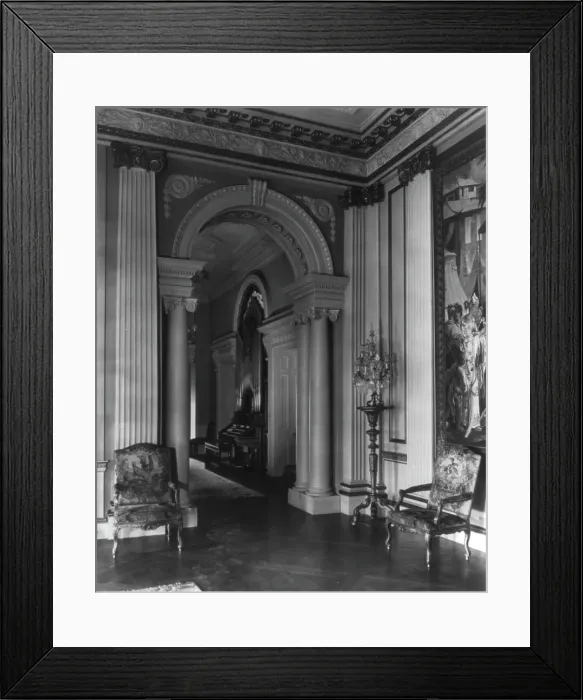 Framed Print : Whitemarsh Hall, Edward Townsend Stotesbury house, Wyndmoor, Pennsylvania, 1922 or 1923. Creator: Frances Benjamin Johnston. Whitemarsh Hall, Edward Townsend Stotesbury house, Wyndmoor, Pennsylvania, 1922 or 1923 Framed Print : Whitemarsh Hall, Edward Townsend Stotesbury house, Wyndmoor, Pennsylvania, 1922 or 1923. Creator: Frances Benjamin Johnston. Whitemarsh Hall, Edward Townsend Stotesbury house, Wyndmoor, Pennsylvania, 1922 or 1923