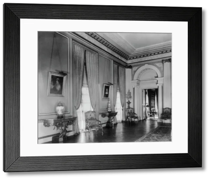 Framed Print : Whitemarsh Hall, Edward Townsend Stotesbury house, Wyndmoor, Pennsylvania, 1922 or 1923. Creator: Frances Benjamin Johnston. Whitemarsh Hall, Edward Townsend Stotesbury house, Wyndmoor, Pennsylvania, 1922 or 1923
