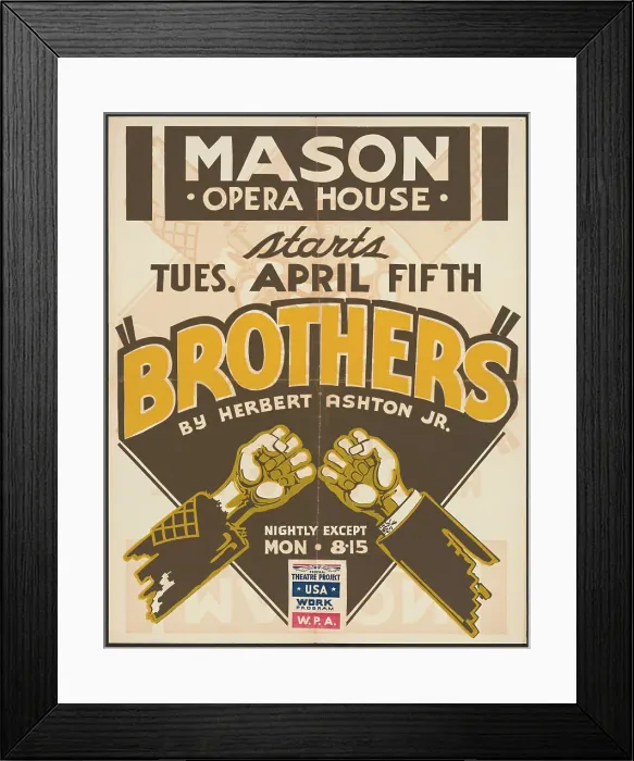Framed Print : Brothers, Los Angeles, 1938. Creator: Unknown Framed Print : Brothers, Los Angeles, 1938. Creator: Unknown