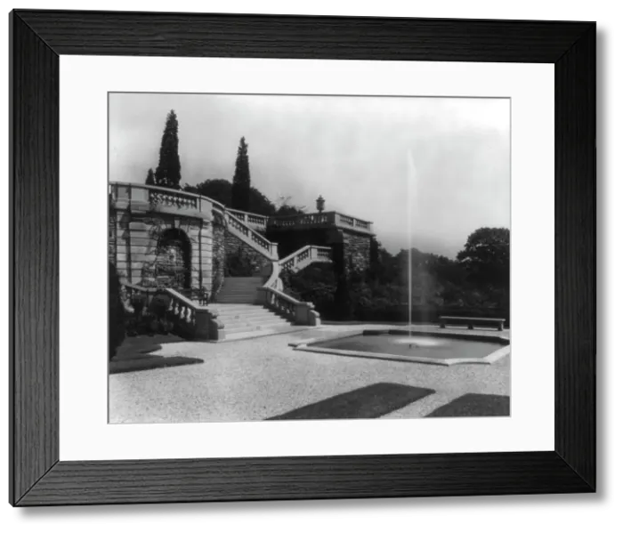 Framed Print : Whitemarsh Hall, Edward Townsend Stotesbury house, Wyndmoor, Pennsylvania, 1922 or 1923. Creator: Frances Benjamin Johnston. Whitemarsh Hall, Edward Townsend Stotesbury house, Wyndmoor, Pennsylvania, 1922 or 1923 Framed Print : Whitemarsh Hall, Edward Townsend Stotesbury house, Wyndmoor, Pennsylvania, 1922 or 1923. Creator: Frances Benjamin Johnston. Whitemarsh Hall, Edward Townsend Stotesbury house, Wyndmoor, Pennsylvania, 1922 or 1923