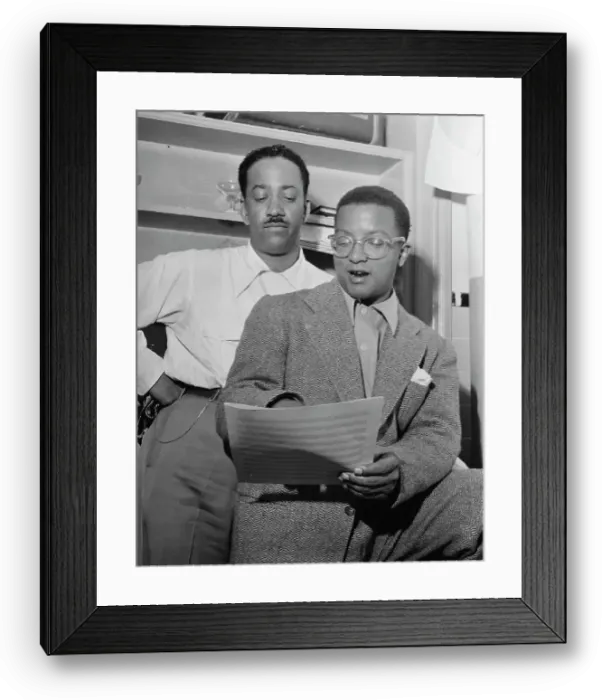 Framed Print : Portrait of Billy Strayhorn, New York, N.Y. ca. June 1947. Creator: William Paul Gottlieb Framed Print : Portrait of Billy Strayhorn, New York, N.Y. ca. June 1947. Creator: William Paul Gottlieb