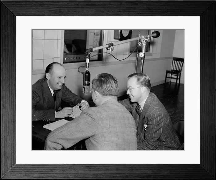 Framed Print : Portrait of Ted Weems, WINX, Washington, D.C. ca. 1940. Creator: William Paul Gottlieb Framed Print : Portrait of Ted Weems, WINX, Washington, D.C. ca. 1940. Creator: William Paul Gottlieb