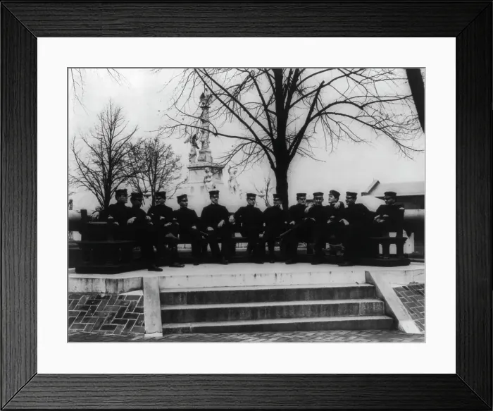 Framed Print : U.S. Naval Academy, Annapolis, 1901. Creator: Frances Benjamin Johnston Framed Print : U.S. Naval Academy, Annapolis, 1901. Creator: Frances Benjamin Johnston