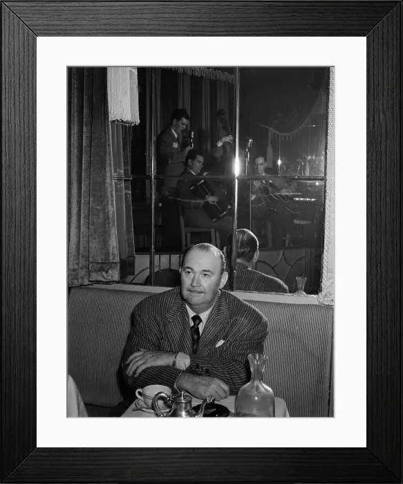 Framed Print : Portrait of Paul Whiteman, Joe Mooney, Andy Fitzgerald, Gaeton (Gate) Frega...N.Y. 1947. Creator: William Paul Gottlieb Framed Print : Portrait of Paul Whiteman, Joe Mooney, Andy Fitzgerald, Gaeton (Gate) Frega...N.Y. 1947. Creator: William Paul Gottlieb
