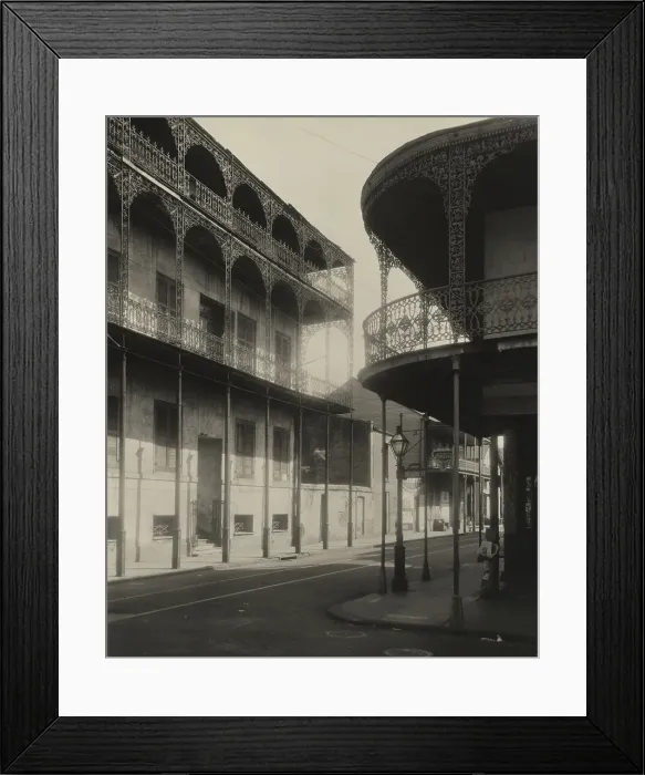 Framed Print : Le Petre, House of the Turk, Dauphine Street, New Orleans, 1937 or 1938. Creator: Frances Benjamin Johnston Framed Print : Le Petre, House of the Turk, Dauphine Street, New Orleans, 1937 or 1938. Creator: Frances Benjamin Johnston