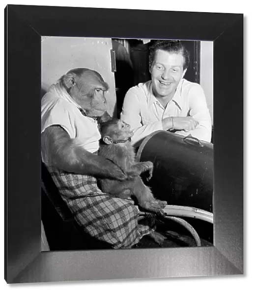 Portrait of Charlie Barnet and Re-Bop, New York, N.Y. ca. Aug. 1946. Creator: William Paul Gottlieb