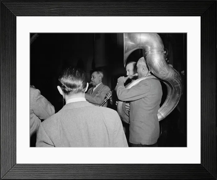 Framed Print : Portrait of Sy Sinclair, 1938. Creator: William Paul Gottlieb Framed Print : Portrait of Sy Sinclair, 1938. Creator: William Paul Gottlieb