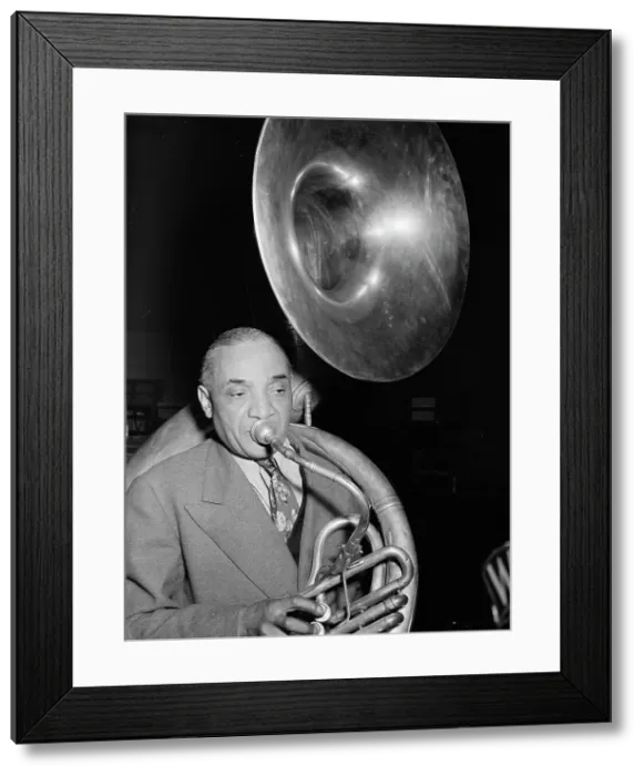 Framed Print : Portrait of Sy Sinclair, 1938. Creator: William Paul Gottlieb Framed Print : Portrait of Sy Sinclair, 1938. Creator: William Paul Gottlieb