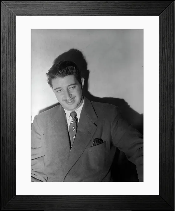 Framed Print : Portrait of Johnny Bothwell, 1938. Creator: William Paul Gottlieb Framed Print : Portrait of Johnny Bothwell, 1938. Creator: William Paul Gottlieb