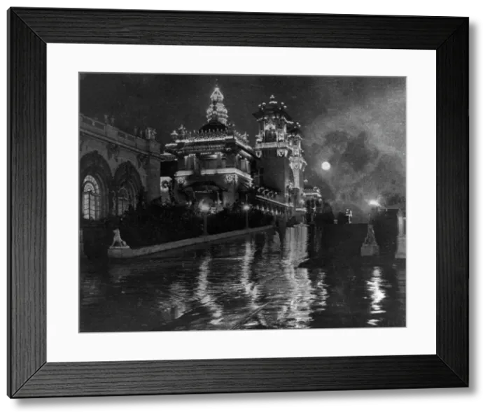 Framed Print : A pavilion, World's Columbian Exposition, Chicago, Illinois, 1892-93. Creator: Frances Benjamin Johnston Framed Print : A pavilion, World's Columbian Exposition, Chicago, Illinois, 1892-93. Creator: Frances Benjamin Johnston