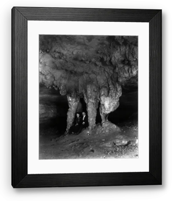 Framed Print : The Bridal Altar (stalactites), Mammoth Cave, Edmondson County, Kentucky, c1891. Creator: Frances Benjamin Johnston. The Bridal Altar (stalactites), Mammoth Cave, Edmondson County, Kentucky, c1891. Creator: Frances Benjamin Johnston Framed Print : The Bridal Altar (stalactites), Mammoth Cave, Edmondson County, Kentucky, c1891. Creator: Frances Benjamin Johnston. The Bridal Altar (stalactites), Mammoth Cave, Edmondson County, Kentucky, c1891. Creator: Frances Benjamin Johnston