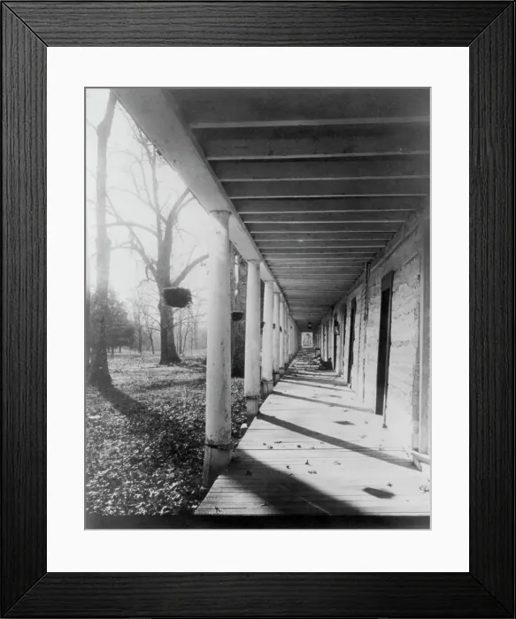 Framed Print : Veranda of the cottages, Mammoth Cave, Edmondson County, Kentucky, c1893. Creator: Frances Benjamin Johnston. Veranda of the cottages, Mammoth Cave, Edmondson County, Kentucky, c1893. Creator: Frances Benjamin Johnston Framed Print : Veranda of the cottages, Mammoth Cave, Edmondson County, Kentucky, c1893. Creator: Frances Benjamin Johnston. Veranda of the cottages, Mammoth Cave, Edmondson County, Kentucky, c1893. Creator: Frances Benjamin Johnston