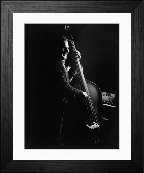 Framed Print : Portrait of Chubby Jackson, Downbeat, New York, N.Y. ca. Nov. 1946. Creator: William Paul Gottlieb Framed Print : Portrait of Chubby Jackson, Downbeat, New York, N.Y. ca. Nov. 1946. Creator: William Paul Gottlieb
