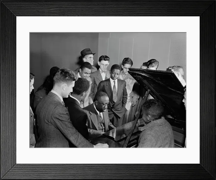 Framed Print : Portrait of James P. (James Price) Johnson, New York, N.Y.(?), ca. May 1946. Creator: William Paul Gottlieb Framed Print : Portrait of James P. (James Price) Johnson, New York, N.Y.(?), ca. May 1946. Creator: William Paul Gottlieb