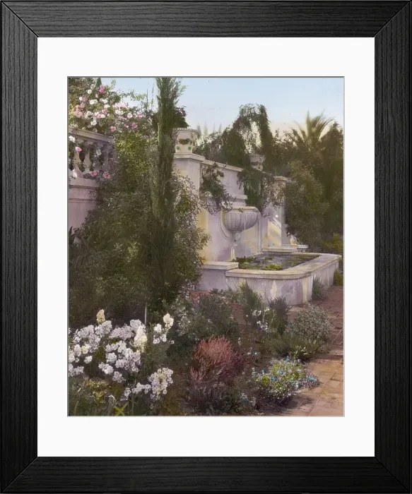 Framed Print : Mrs. Eldridge Merick Fowler house, 363 Grove Street, Pasadena, California, 1917. Creator: Frances Benjamin Johnston Framed Print : Mrs. Eldridge Merick Fowler house, 363 Grove Street, Pasadena, California, 1917. Creator: Frances Benjamin Johnston