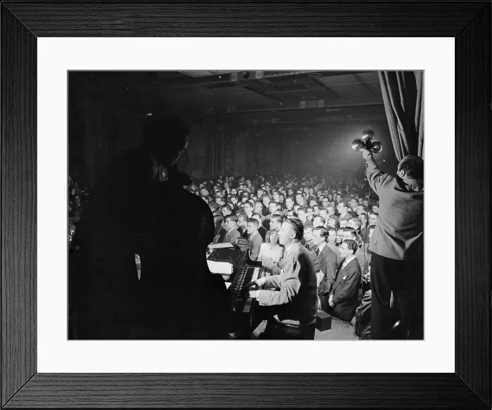 Framed Print : Portrait of Stan Kenton, 1947 or 1948. Creator: William Paul Gottlieb Framed Print : Portrait of Stan Kenton, 1947 or 1948. Creator: William Paul Gottlieb