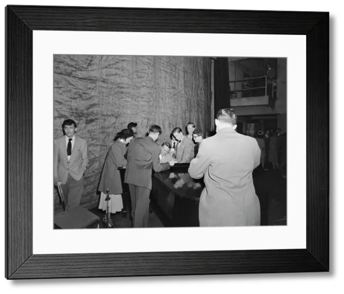 Framed Print : Portrait of Stan Kenton, 1947 or 1948. Creator: William Paul Gottlieb Framed Print : Portrait of Stan Kenton, 1947 or 1948. Creator: William Paul Gottlieb
