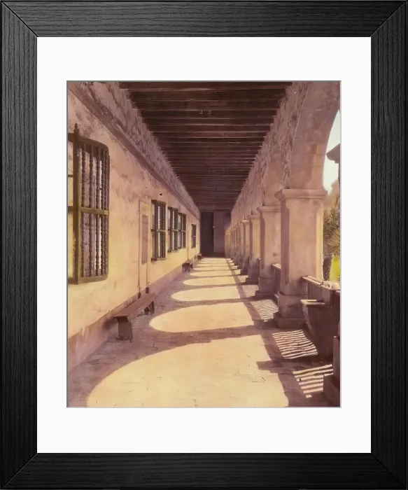 Framed Print : Santa Barbara Mission, 2201 Laguna Street, Santa Barbara, California, 1917. Creator: Frances Benjamin Johnston Framed Print : Santa Barbara Mission, 2201 Laguna Street, Santa Barbara, California, 1917. Creator: Frances Benjamin Johnston