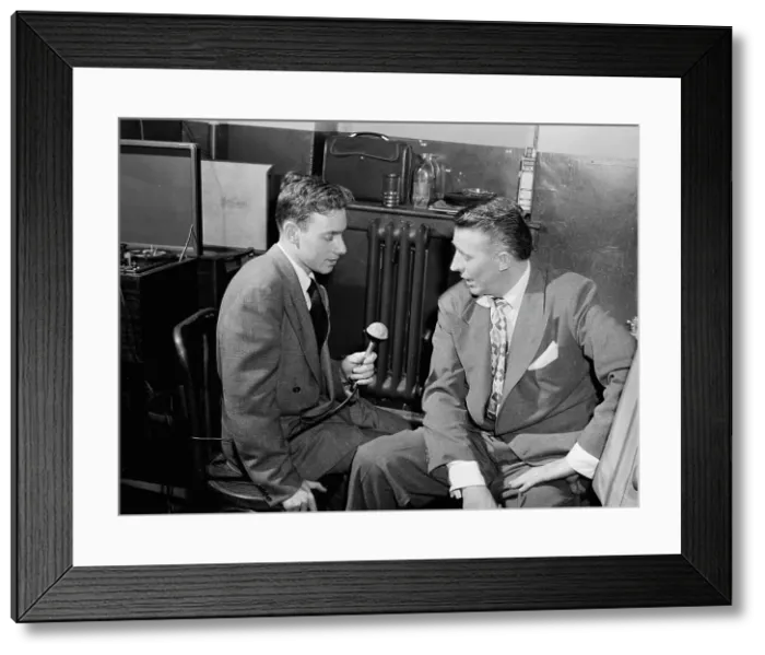 Framed Print : Portrait of Stan Kenton, 1947 or 1948. Creator: William Paul Gottlieb Framed Print : Portrait of Stan Kenton, 1947 or 1948. Creator: William Paul Gottlieb