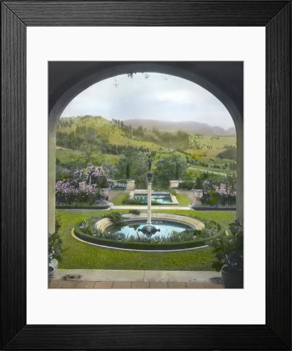 Framed Print : James Kennedy Moffitt house, 86 Sea View Avenue, Piedmont, California, 1917. Creator: Frances Benjamin Johnston Framed Print : James Kennedy Moffitt house, 86 Sea View Avenue, Piedmont, California, 1917. Creator: Frances Benjamin Johnston