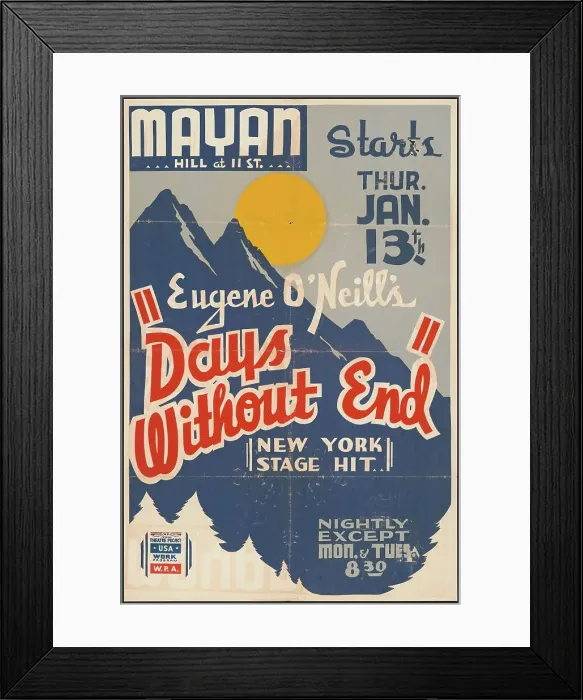 Framed Print : Days Without End, Los Angeles, 1938. Creator: Unknown Framed Print : Days Without End, Los Angeles, 1938. Creator: Unknown