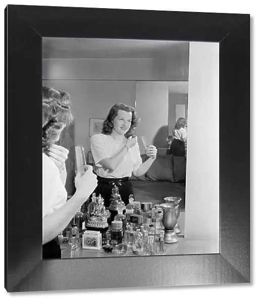 Portrait of Jo Stafford, ca. July 1946. Creator: William Paul Gottlieb