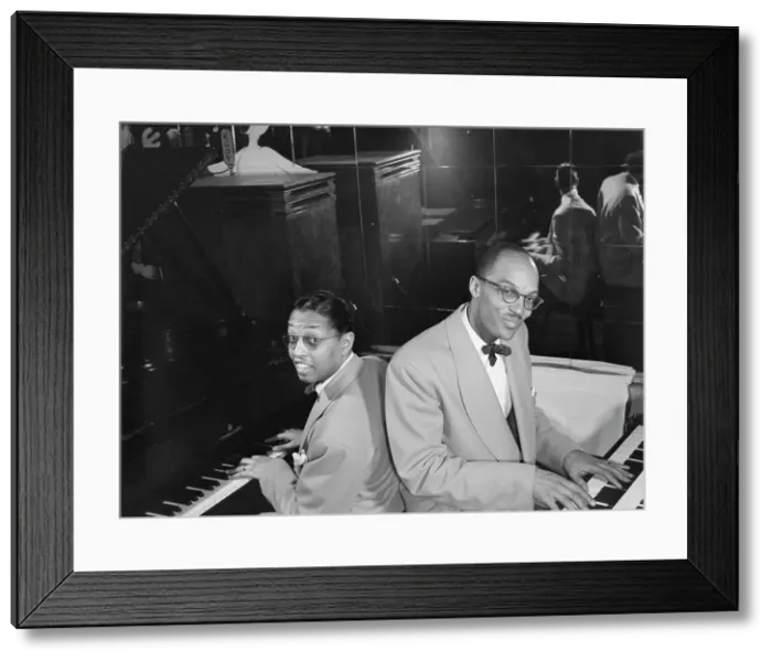 Framed Print : Portrait of Billy Taylor and Bob Wyatt, New York, N.Y. ca. 1947. Creator: William Paul Gottlieb Framed Print : Portrait of Billy Taylor and Bob Wyatt, New York, N.Y. ca. 1947. Creator: William Paul Gottlieb