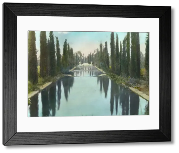 Framed Print : New Place, William Henry Crocker house, 80 New Place Road, Hillsborough, California, 1917. Creator: Frances Benjamin Johnston. New Place, William Henry Crocker house, 80 New Place Road, Hillsborough, California, 1917 Framed Print : New Place, William Henry Crocker house, 80 New Place Road, Hillsborough, California, 1917. Creator: Frances Benjamin Johnston. New Place, William Henry Crocker house, 80 New Place Road, Hillsborough, California, 1917