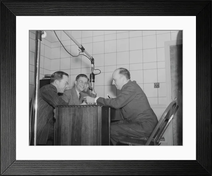 Framed Print : Portrait of Ted Weems, WINX, Washington, D.C. 1938. Creator: William Paul Gottlieb Framed Print : Portrait of Ted Weems, WINX, Washington, D.C. 1938. Creator: William Paul Gottlieb