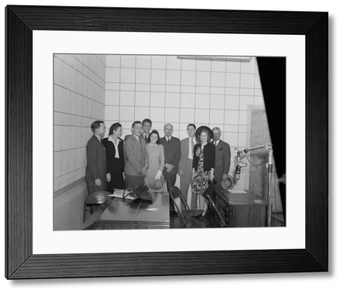 Framed Print : Portrait of Ted Weems, WINX, Washington, D.C. 1938. Creator: William Paul Gottlieb Framed Print : Portrait of Ted Weems, WINX, Washington, D.C. 1938. Creator: William Paul Gottlieb