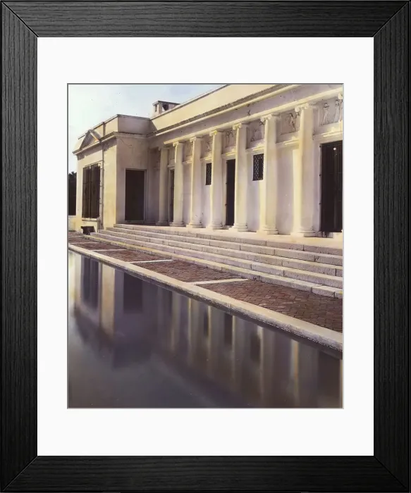 Framed Print : El Fureidis, James Waldron Gillespie house, Parra Grande Lane, Montecito, California, 1917. Creator: Frances Benjamin Johnston. El Fureidis, James Waldron Gillespie house, Parra Grande Lane, Montecito, California, 1917 Framed Print : El Fureidis, James Waldron Gillespie house, Parra Grande Lane, Montecito, California, 1917. Creator: Frances Benjamin Johnston. El Fureidis, James Waldron Gillespie house, Parra Grande Lane, Montecito, California, 1917