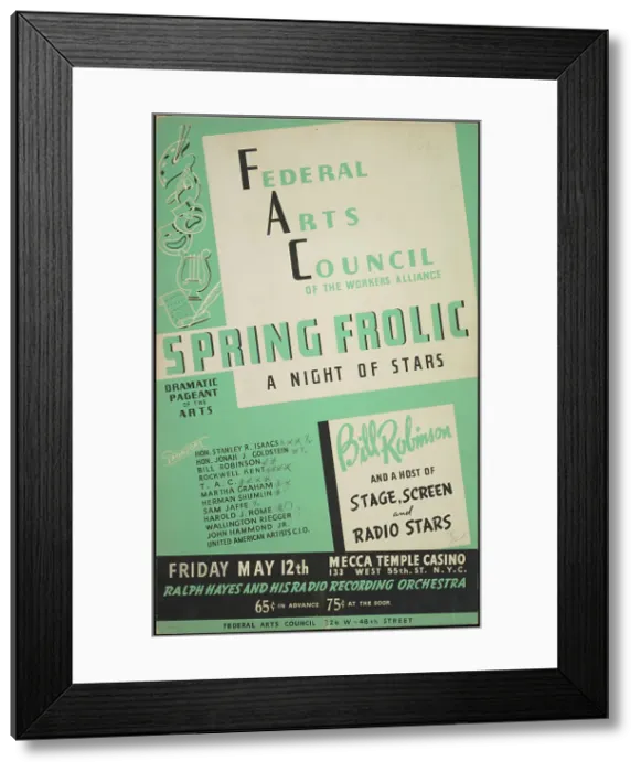 Framed Print : Spring Frolic, New York, [1930s]. Creator: Unknown