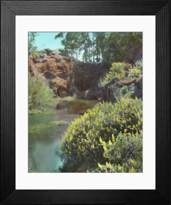 Framed Print : El Fureidis, James Waldron Gillespie house, Parra Grande Lane, Montecito, California, 1917. Creator: Frances Benjamin Johnston. El Fureidis, James Waldron Gillespie house, Parra Grande Lane, Montecito, California, 1917 Framed Print : El Fureidis, James Waldron Gillespie house, Parra Grande Lane, Montecito, California, 1917. Creator: Frances Benjamin Johnston. El Fureidis, James Waldron Gillespie house, Parra Grande Lane, Montecito, California, 1917