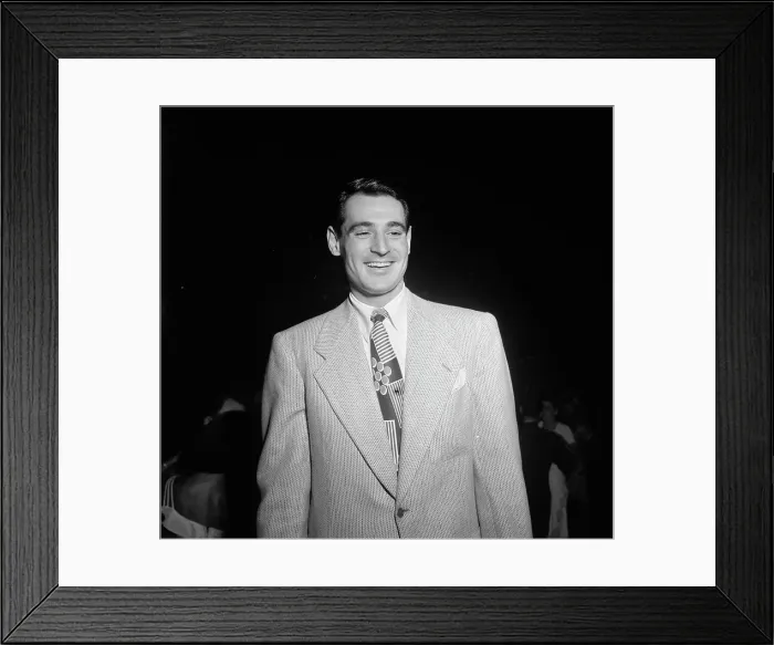 Framed Print : Portrait of Ray Anthony, New York, N.Y. ca. Aug. 1947. Creator: William Paul Gottlieb Framed Print : Portrait of Ray Anthony, New York, N.Y. ca. Aug. 1947. Creator: William Paul Gottlieb
