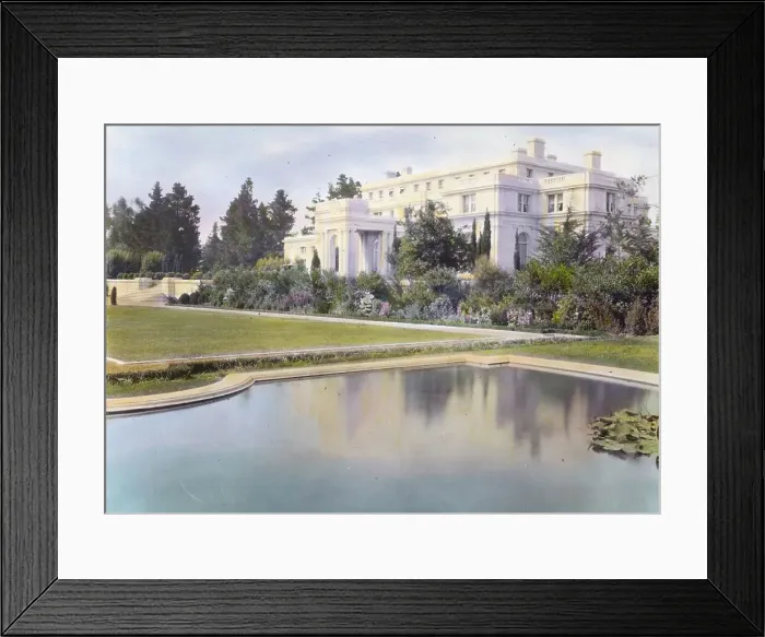 Framed Print : Uplands, Charles Templeton Crocker house, 400 Uplands Drive, Hillsborough, California, 1917. Creator: Frances Benjamin Johnston. Uplands, Charles Templeton Crocker house, 400 Uplands Drive, Hillsborough, California, 1917 Framed Print : Uplands, Charles Templeton Crocker house, 400 Uplands Drive, Hillsborough, California, 1917. Creator: Frances Benjamin Johnston. Uplands, Charles Templeton Crocker house, 400 Uplands Drive, Hillsborough, California, 1917