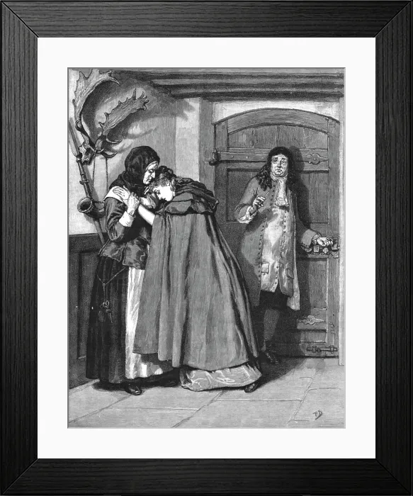 Framed Print : Urith: A Tale of Dartmoor, By S. Baring Gould, M. A.; My poor father, I cannot remain with him Creator: Frank Dadd. Urith: A Tale of Dartmoor, By S. Baring Gould, M Framed Print : Urith: A Tale of Dartmoor, By S. Baring Gould, M. A.; My poor father, I cannot remain with him Creator: Frank Dadd. Urith: A Tale of Dartmoor, By S. Baring Gould, M