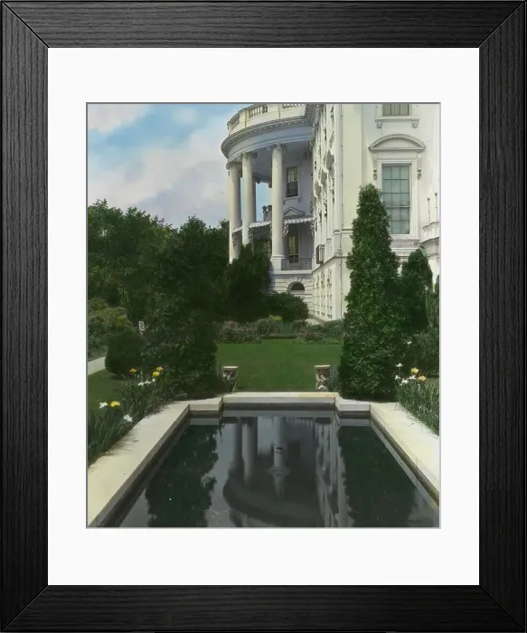 Framed Print : White House, 1600 Pennsylvania Avenue, Washington, D.C. 1921. Creator: Frances Benjamin Johnston Framed Print : White House, 1600 Pennsylvania Avenue, Washington, D.C. 1921. Creator: Frances Benjamin Johnston