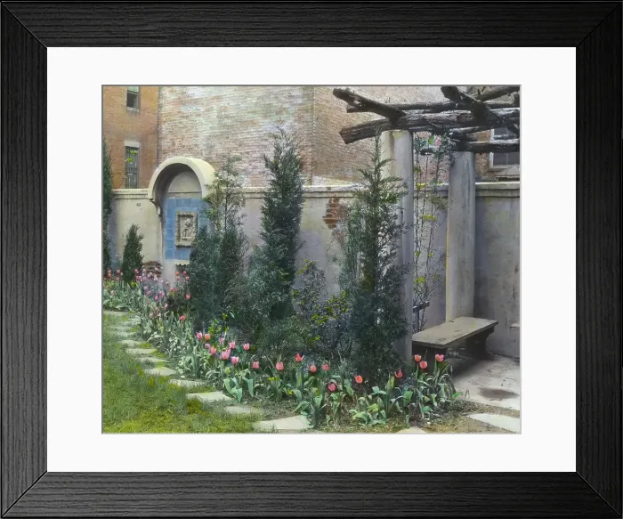 Framed Print : Laura Stafford Stewart house, 205 West 13th Street, New York, New York, 1922. Creator: Frances Benjamin Johnston Framed Print : Laura Stafford Stewart house, 205 West 13th Street, New York, New York, 1922. Creator: Frances Benjamin Johnston