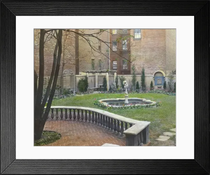Framed Print : Laura Stafford Stewart house, 205 West 13th Street, New York, New York, 1922. Creator: Frances Benjamin Johnston Framed Print : Laura Stafford Stewart house, 205 West 13th Street, New York, New York, 1922. Creator: Frances Benjamin Johnston