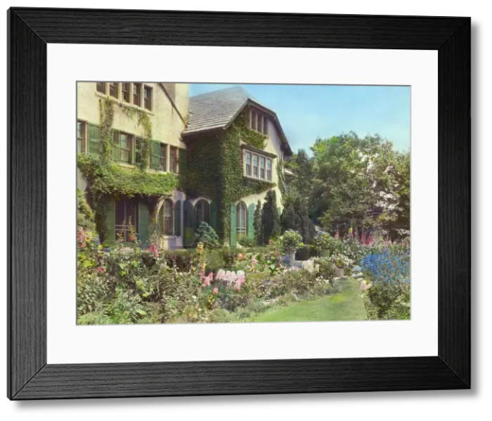 Framed Print : Allgates, Horatio Gates Lloyd house, Cooperstown Road, Haverford, Pennsylvania, 1919. Creator: Frances Benjamin Johnston. Allgates, Horatio Gates Lloyd house, Cooperstown Road, Haverford, Pennsylvania, 1919 Framed Print : Allgates, Horatio Gates Lloyd house, Cooperstown Road, Haverford, Pennsylvania, 1919. Creator: Frances Benjamin Johnston. Allgates, Horatio Gates Lloyd house, Cooperstown Road, Haverford, Pennsylvania, 1919